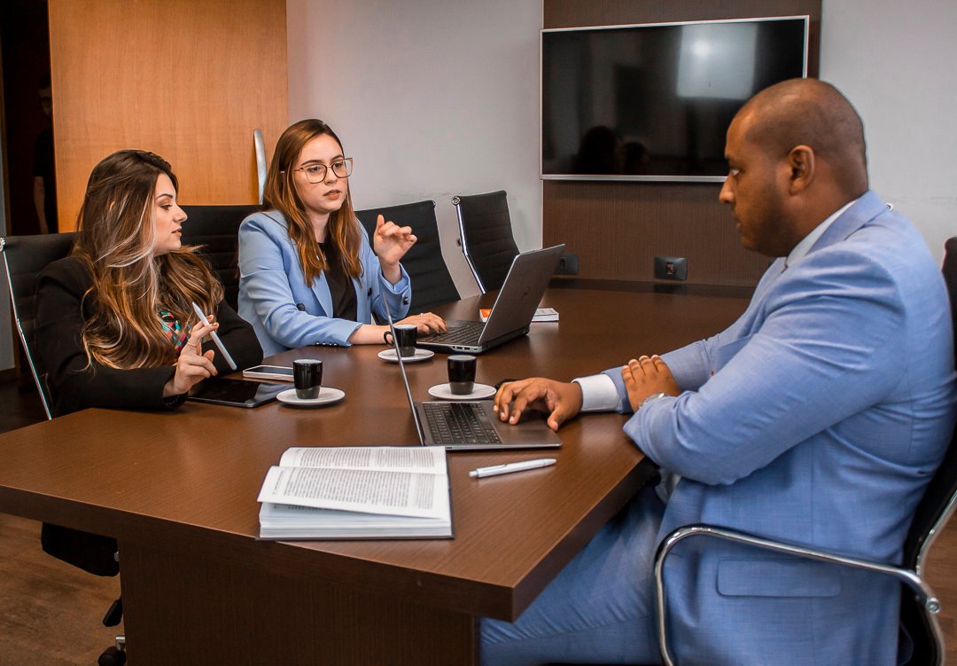 Sala de reunião empresarial